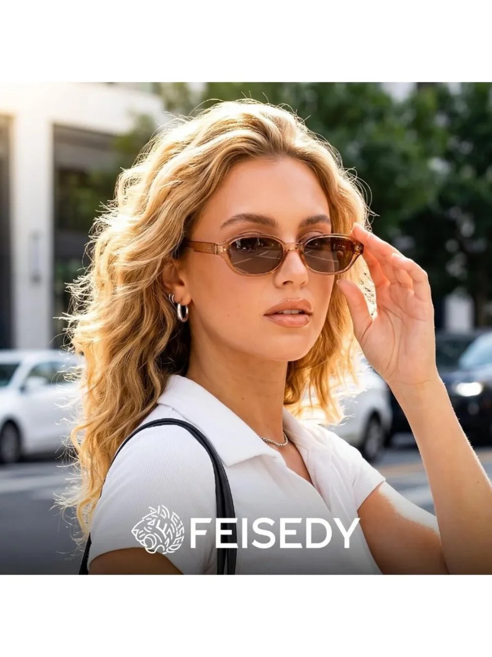 Retro Polarized Rectangle Sunglasses for Women & Men | Y2K 90s Style Sunnies